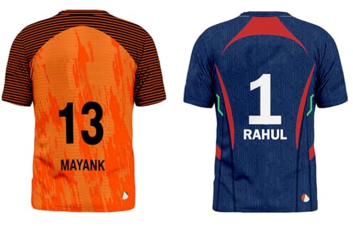 Image of Sports India IPL Cricket Team T Shirt Jersey Combo for (Kid's, Boy's & Mens) L744