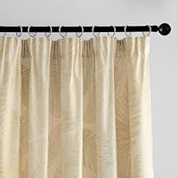 MIULEE Fluwelen gordijnen, plooiband met bladgouden print, verduisteringsgordijnen, fluweel, ondoorzichtig, thermogordijn, woonkamer, slaapkamer, set van 2, 140 x 280 cm, donkergroen