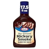 Kraft Hickory Smoke Slow-Simmered Barbecue BBQ Sauce, 17.5 oz Bottle