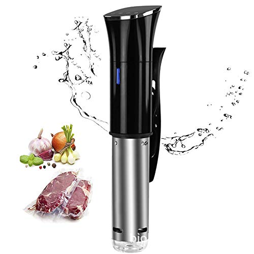 Sous Vide, Slow Cooker Circolatore Termico,Roner Cucina Professionale E Termocircolatore A Immersione Per Cottura A Bassa Temperatura 1800w Circolatore Di Immersione,Black
