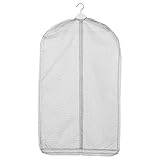 IKEA STUK Kleiderschutzhüllen in weiß/grau; 3 Stück