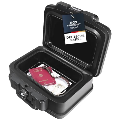 HMF 250451 Feuerfeste Wasserdichte Dokumentenbox | DIN A...
