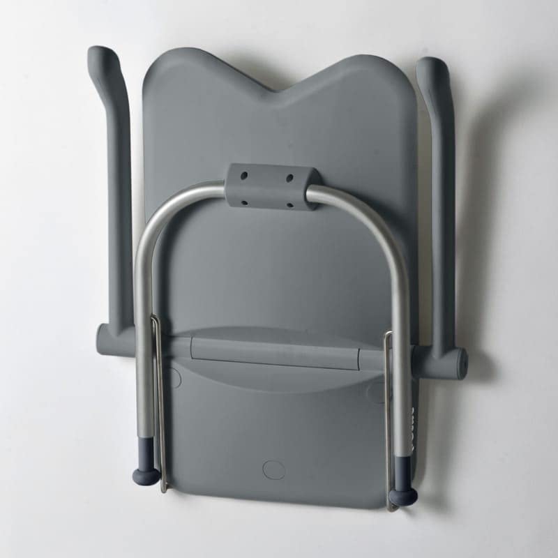 Asiento de Ducha Ergonómico Abatible Plano a Pared con Reposabrazos Relax
