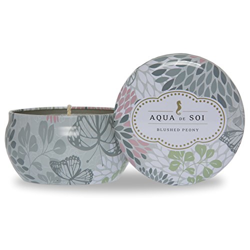 SOI Company Blushed Peony Travel Candle, 8 oz