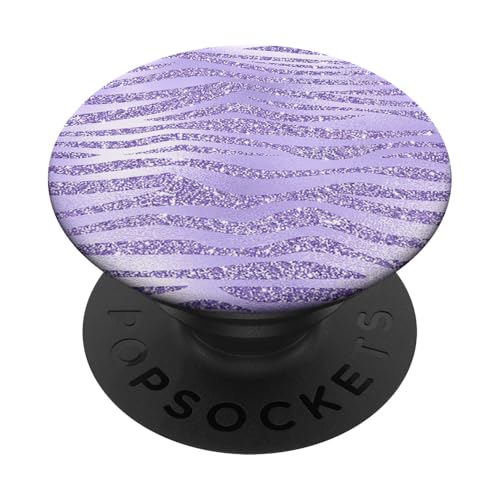 PopSockets PopGrip Effetto Marmo Lilla-Viola - Impugnatura Universale Per Cellulare E Tablet, Intercambiabile