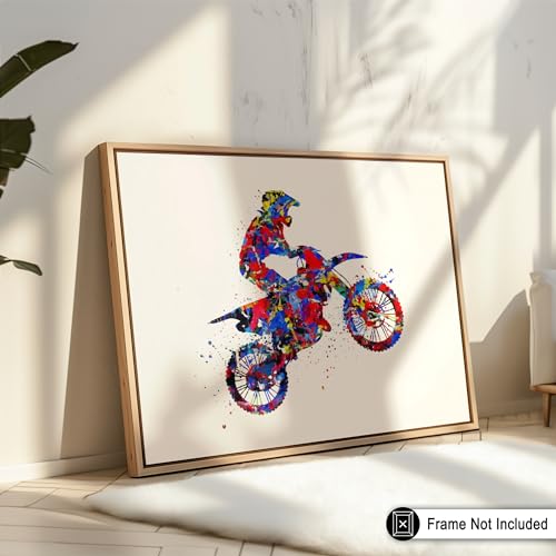 Monem Art Studio Monem Art Sports Poster - Motocross Print thumb #3