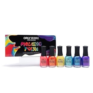 Orly Breathable Nail Polish Melting Point Collection | Creme and Shimmer Nail Colors for Spring & Summer (Melting Point 6PIX)