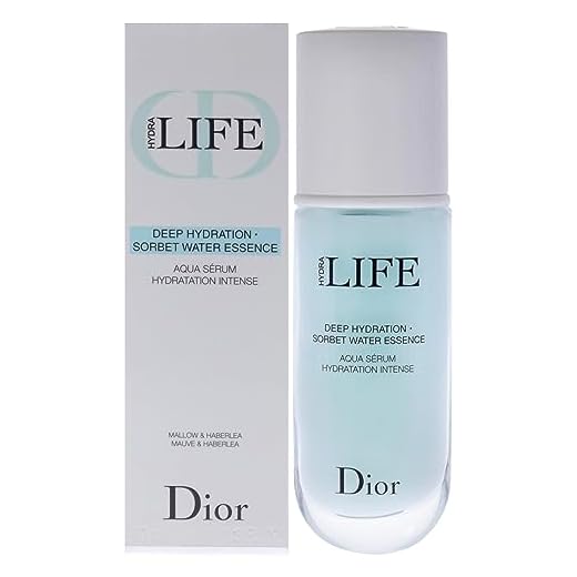 Dior Hydra Life Deep Hydration Sorbet Water Essence Serum for Women, 1.3 Ounce