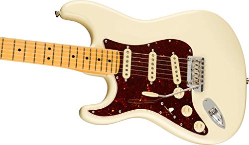 American Professional II Stratocaster LH MN Olympic White - Les Beatles, Paul McCartney, John Lennon, RIngo Starr, George Harrison American Professional II Stratocaster LH MN Olympic White – Image 5