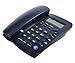 Ornin Y043 Corded Landline Telephone for Home, Caller ID/Call Waiting, Easy-to-Use, Speaker, Display, Desk Phone Only (Black)