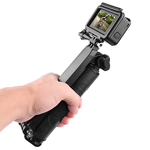Bestmaple TELESIN Selfie à prova d'água Stick Flutuante Hand Grip + 3-Way Grip Arm Monopé Pole Trip