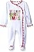 Mud Pie Baby Girls' Footed One Piece Kimono Sleeper