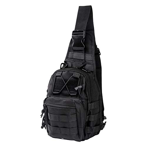 Electomania Tactical Sling Bag Chest Pack Backpack Hiking Daypack Men Women
