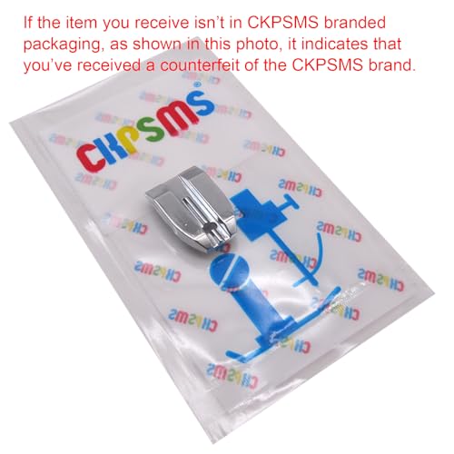 Pie de repliegue invisible para máquina de coser CKPSMS CY-7306A miniatura 2