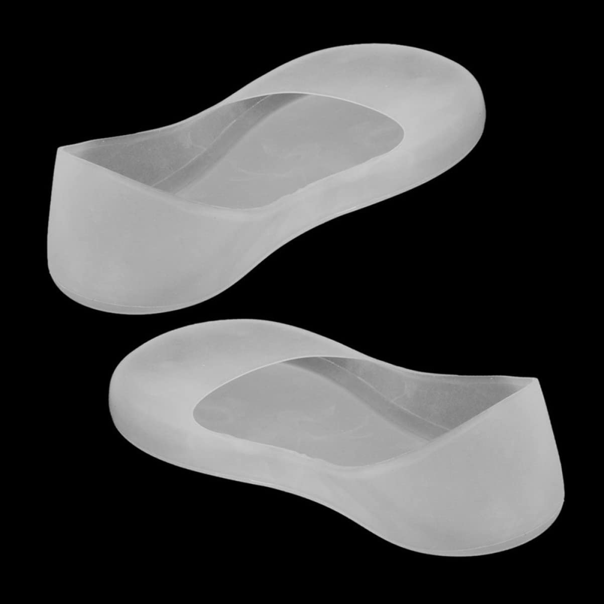 Didiseaon Heel Pads for Shoes Gel Socks Foot Care Silicone Socks Foot Moisturizing Crack Pad White