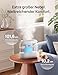 Dreo Luftbefeuchter für Schlafzimmer, Top Fill 4L Supersized Cool Mist Humidifier mit Öl-Diffusor und Nachtlicht, 36H Laufzeit, Leise Ultraschall-Luftbefeuchter für Baby-Kinderzimmer und Pflanzen