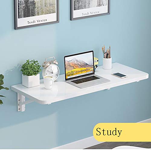 Bureau d'ordinateur mural pour gagner de la place dans la chambre