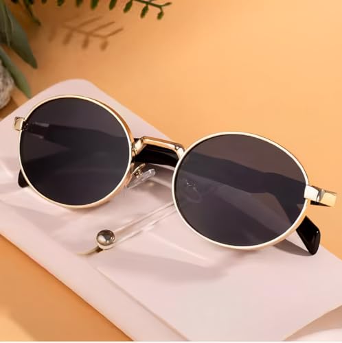 Image of IFLASH Trendy Oval Sunglasses for Women, Stylish Sun Glasses with UV400 Protection, Fashion Accessories Gift