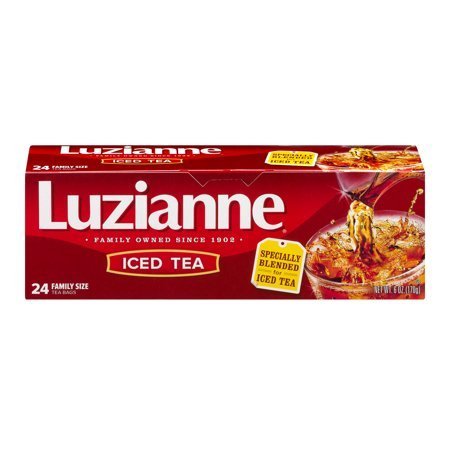 Luzianne Iced Tea, Family Quart Tea Bags, 24-count Tea Bags (Pack Of 5)
