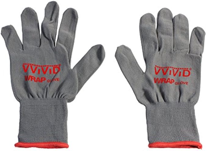 VViViD Grey Professional Vinyl Wrap Anti-Static Applicator Glove PAir