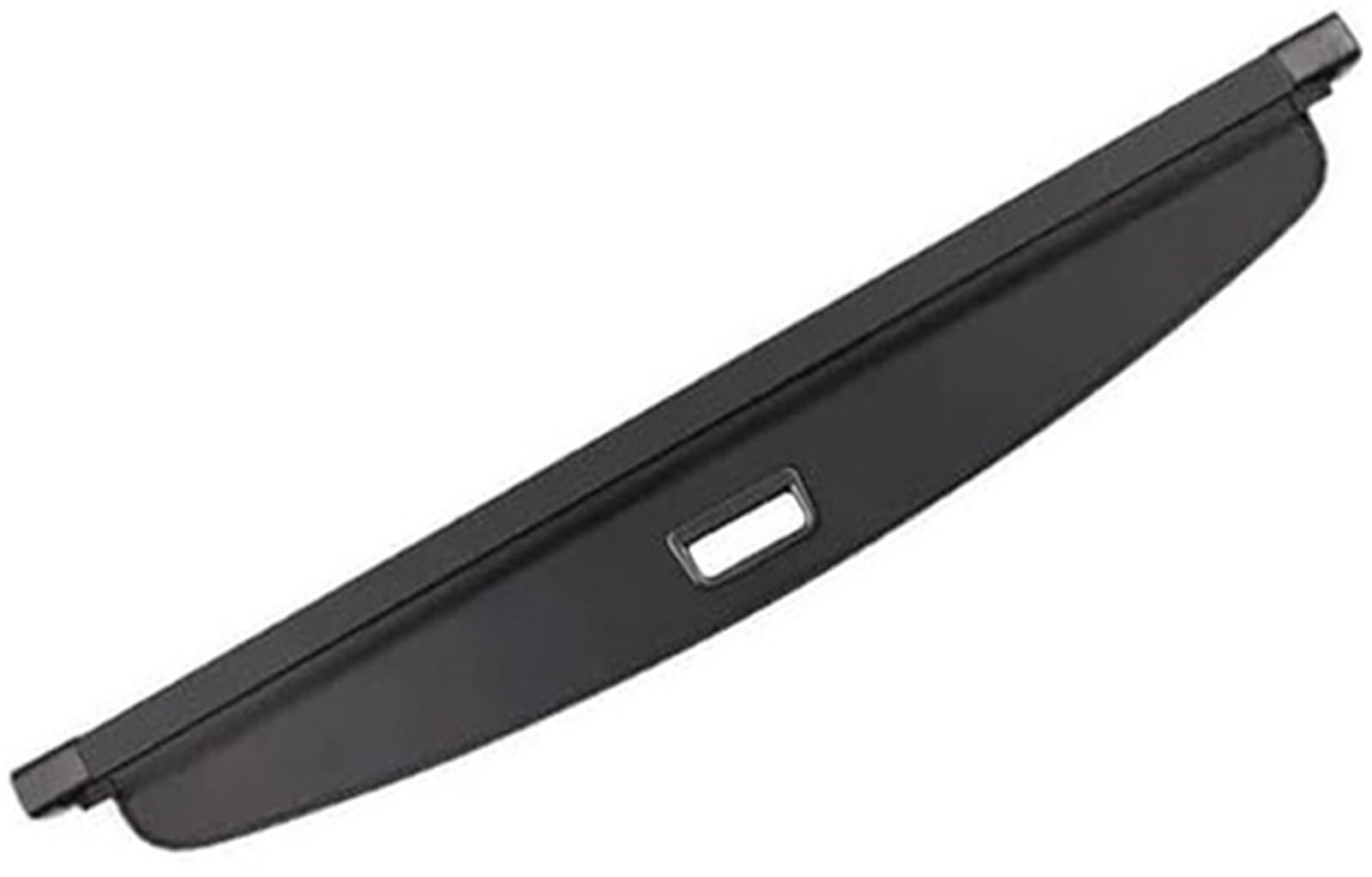 Fhjwqronte Black Canvas Rear Storage Fixing Frame Car Parcel Shelf, For Vw, For Touran 2005-2015 Retractable Cargo Cover Trunk Privacy, For Forauto Accessories(Black Canvas)