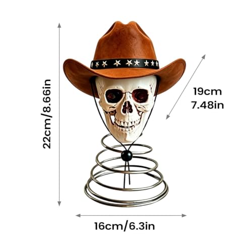 Encaje de árbol de Halloween 3D de calavera gótica para adorno espeluznante interior y exterior 3