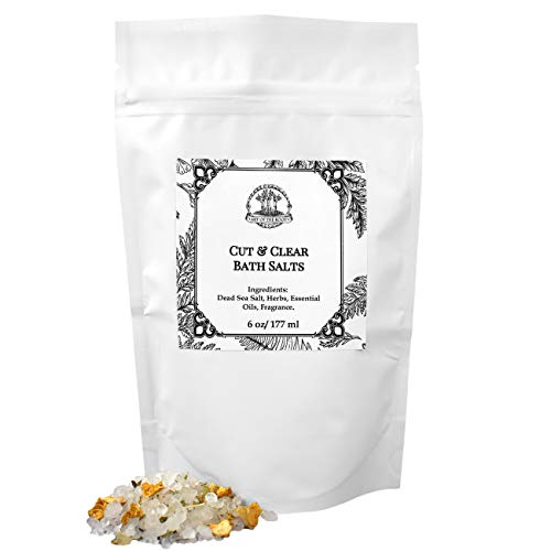 Cut & Clear Herbal Bath Salts 6 oz for Purification & Letting Go Hoodoo Voodoo Wicca Pagan