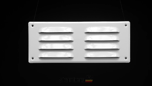 Griglia Di Aerazione Quadrata In Metallo 260x105 Mm Rame - MR26105Cu - Foto 12