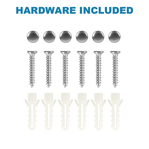 Aumio Clothes Drying Rack Wall Mounted, Stainless Steel Accordion Retractable Foldable Laundry Drying Rack For Laundry Room/Bathroom Tower, Easy To Install 7 24" Rods,Heavy Duty Indoor And Outdoor Use #TOP7