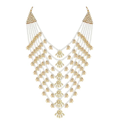 Peora Traditional Multi Layered Necklace & Jewelry Set Gift For Women - Image 8