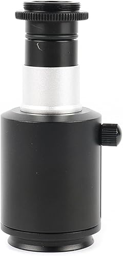 Kit de accesorios para microscopio Cámara de preparación de diapositivas Adaptador de cámara de microscopio estéreo de 1.496 in 0.913 in Montaje en