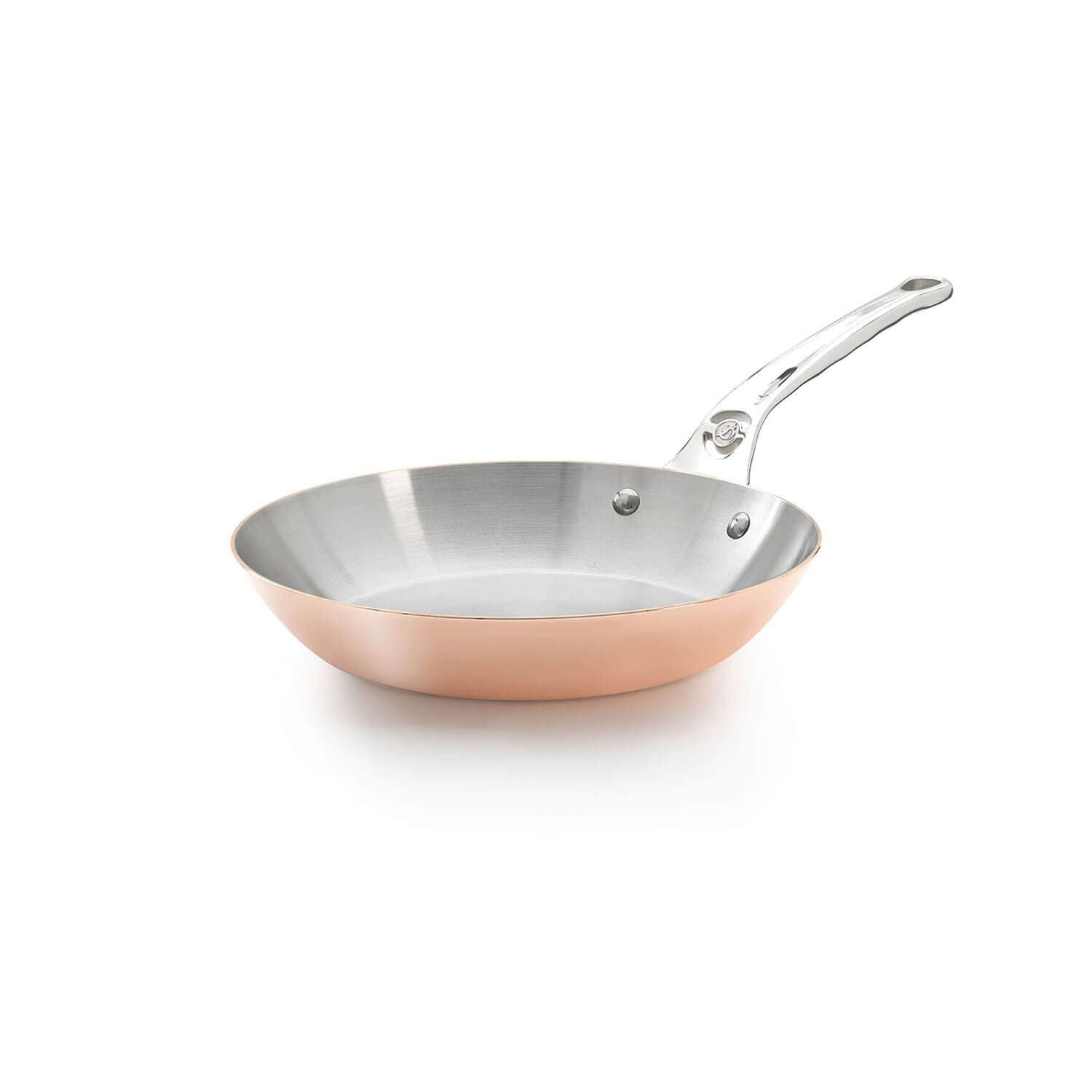 Poêle ronde en cuivre PRIMA MATERA De Buyer 24 cm fini les cuissons ratées
