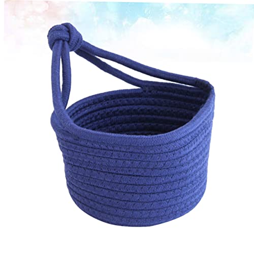 Yardenfun Cesto Para Plantas De Interior Pequena Cesta Pendurada Porta Da Frente Caixas De Armazenam
