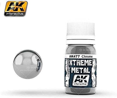 Amazon.com: AK-Interactive AK 477, Xtreme Metal Chrome - 35 ML