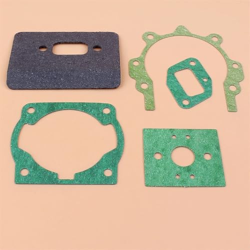 EGHrett Kit de Juntas Compatible con Motor Mitsubishi TL43 TL52 CG520 1E40F-5 1E44F-5, Motor de Gas, cortadora de césped, desbrozadora, Herramientas de jardín Accessoires