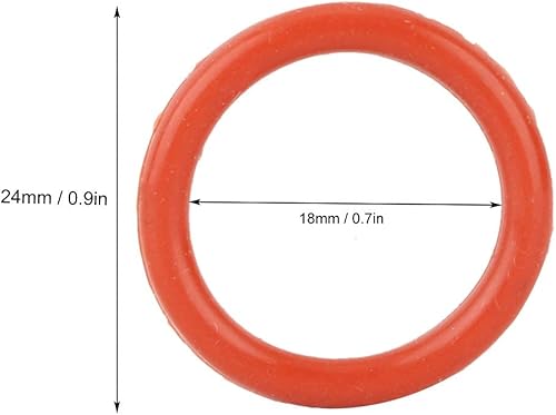 Miniatura 4 de Aramox Amortiguador de tubo, 20 unids amortiguador de tubos anillos de silicona aptos para 12AX7 12AU7 12AT7 12BH7 EL84