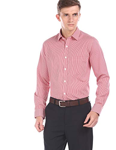 Image of Excalibur Men's Solid Regular fit Formal Shirt