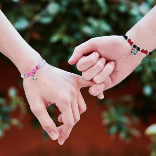 Sanyaa Hazbin Angle Bracelets Anime Merch Cosplay Matching Bracelets Gifts for Women Men4