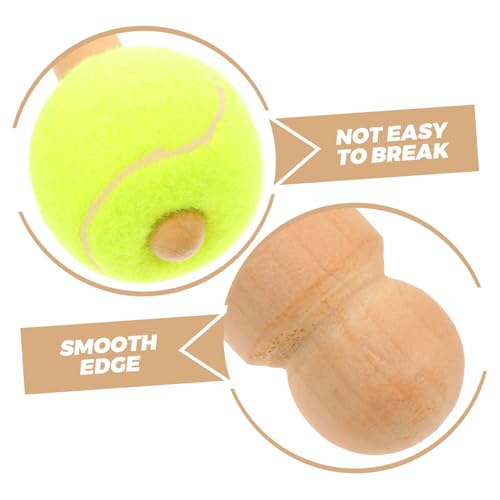 Baqueta para batería SHOWERORO con mango de madera, ideal para bandas escolares y marchas, para tambores de caja y actuaciones, potencia de golpe constante miniatura 3