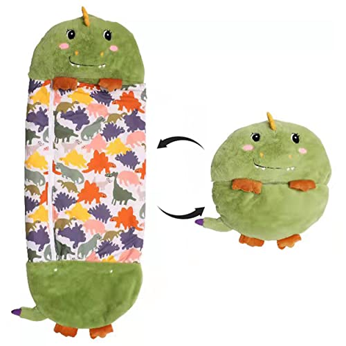 Saco de Dormir Bebe Infantil con Almohada 2 en 1 Plegable al Estilo Animal para niños hasta 80 de...