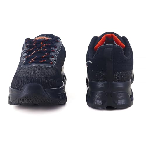Image of SPARX Sports Running Shoes for Men - Lightweight Breathable Lace-Up Athletic Shoes with Cushioned Comfort, Shock Absorption, Durable Grip, Flexible Sole & Everyday Walking Performance