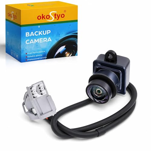 Image of No. 56038990AA Rear View Backup Reverse Parking Camera /Rear View Camera | Compatible with Dodge Dart Fits 2013 2014 2015 2016 okostyo Park Assist Camera - Rear OEM Part Number# 1WY78GW7AA 56038-990AA