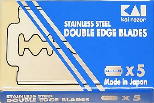 KAI Stainless Steel – 100 ostrzy do golenia premium dla gładkiego golenia