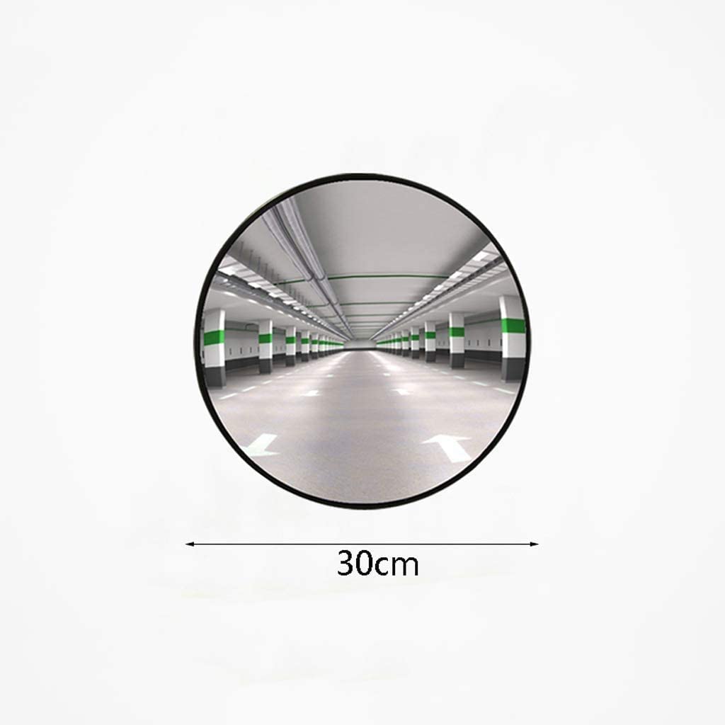 Lustro bezpieczeństwa Lusterko antykradzieżowe, supermarket wypukły lustro niewidomych strefy kierowania drogowego wzroku okrągły widok obserwacyjny Lustro drogowe(45Cm)