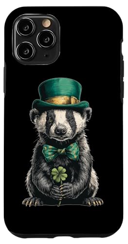 Honey Badger Ratel ���p�g���b�N�f�[ �p�e�B�f�[ �A�C�������h�̍K�^ �X�}�z�P�[�X iPhone 11 Pro �p