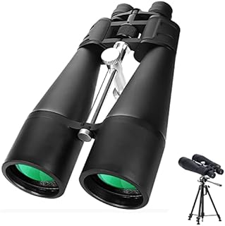 Long Range Binoculars, 30-260X High Power Binoculars Stargazing Binoculars for Adults, Waterproof Telescope, Low-Light Night Vision for Bird Watching Hunting Hiking Outdoor Sport Travel