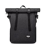 Roll Top Camera Backpack Professional DSLR/SLR Camera Bag Waterproof Shockproof, Camera Case Compatible for Sony Canon Nikon Camera and Lens Tripod Accessories for Photographer