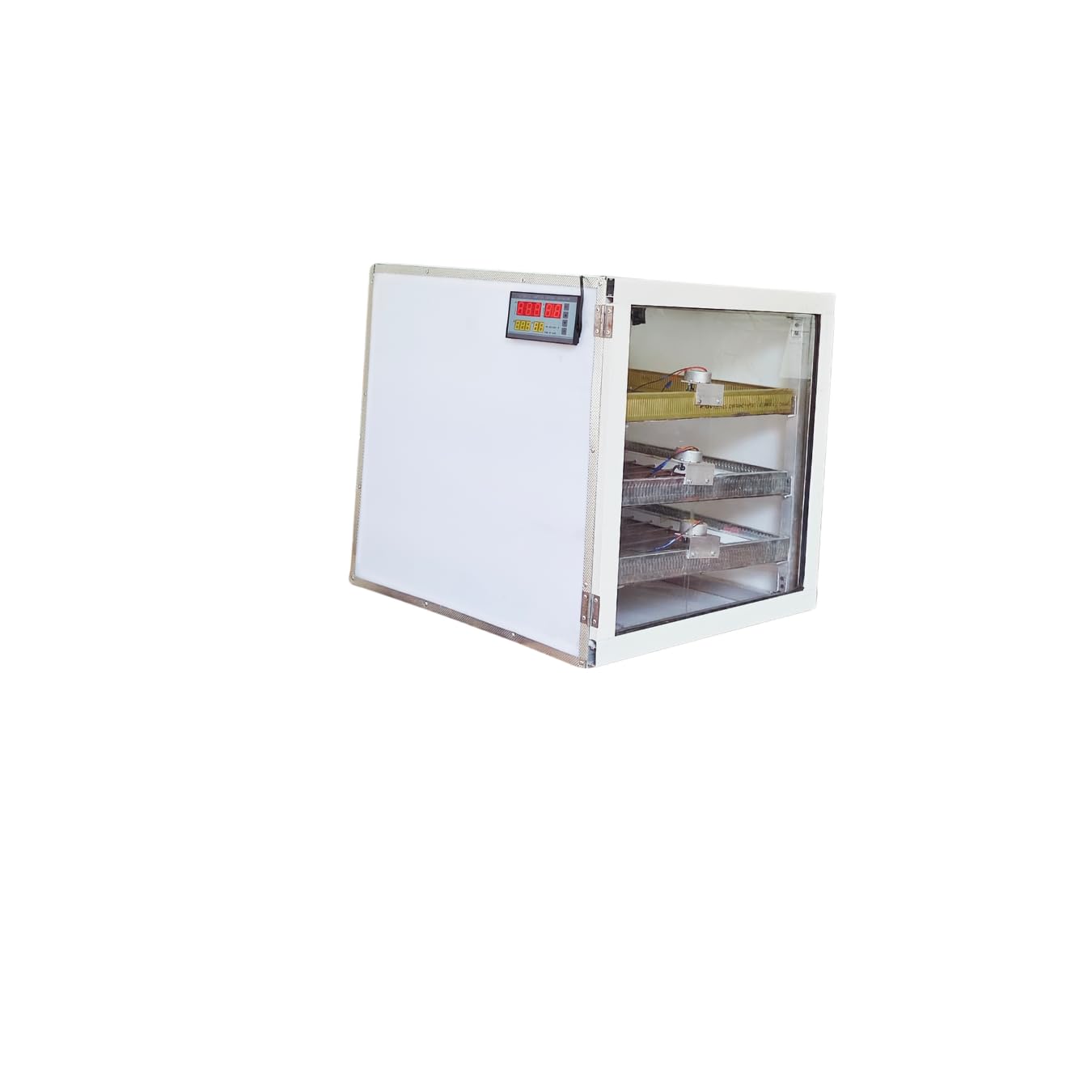 Drawer Type Auto Egg Incubator 320 Chicken 213 Duck Eggs Hatching Machine | Polypropelene-image-13