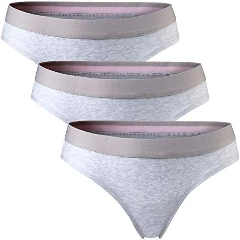 DANISH ENDURANCE Bezszwowe Stringi z Wiskozy Bambusowej, Miękkie i Wygodne Figi Damskie, Czarne, 3-PACK
