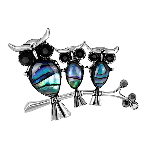 Broche chouette pour manteau femme : l'accessoire idéal pour vos soirées